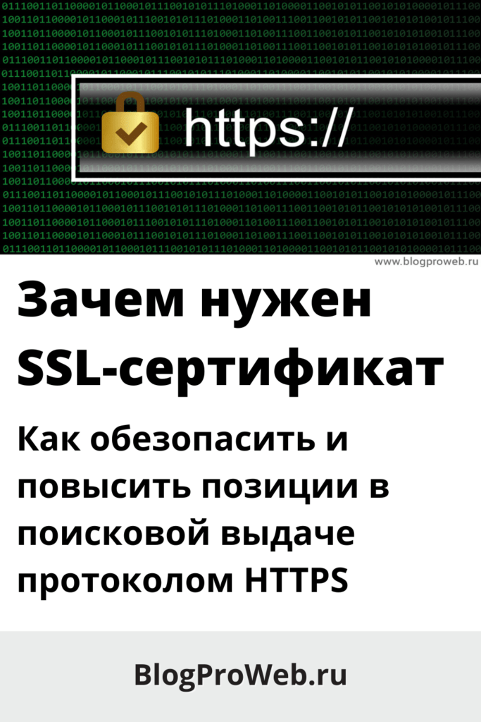 SSL сертификат